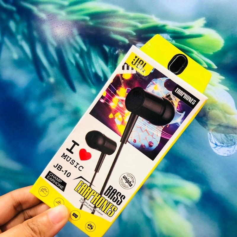 HANDSFREE EARPHONE JB-10 PURE BASS STEREO PROMO SEN