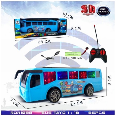 Mainan Bus Remote Control BUS Tayo RC