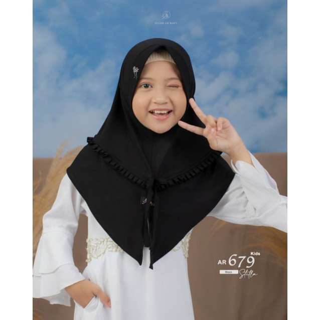 HIJAB JILBAB ANAK ARRAFI AR 679 KIDS ORI✔️