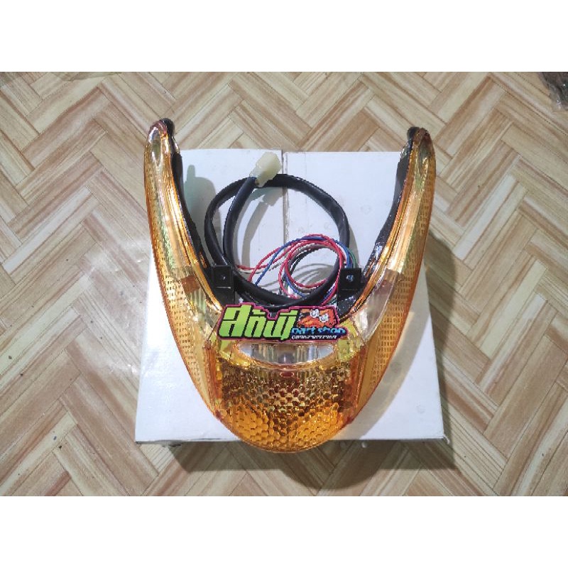 Stoplamp honda vario 110 karbu old lampu stop belakang lamp warna kaca smoke orange mika oren oranye