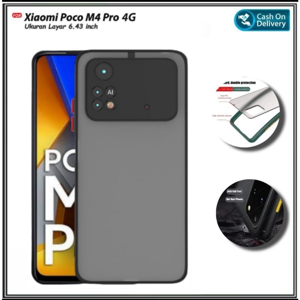 Riyanali_Shop Case Dove Poco M4 Pro 4G / M3 Pro 5G / C40 / F4 GT 5G / F4 5G Transparan Premium Hardc