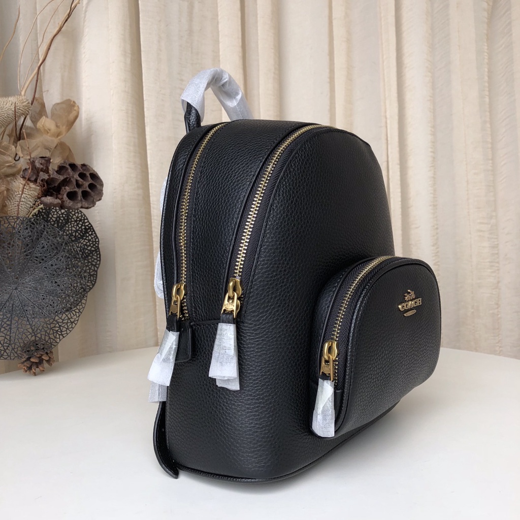[Instant/Same Day] COACH 997 Carrier Backpack 23 Old Flower LOGO Fashion Versatile Women's Backpack Backpack  beibao
