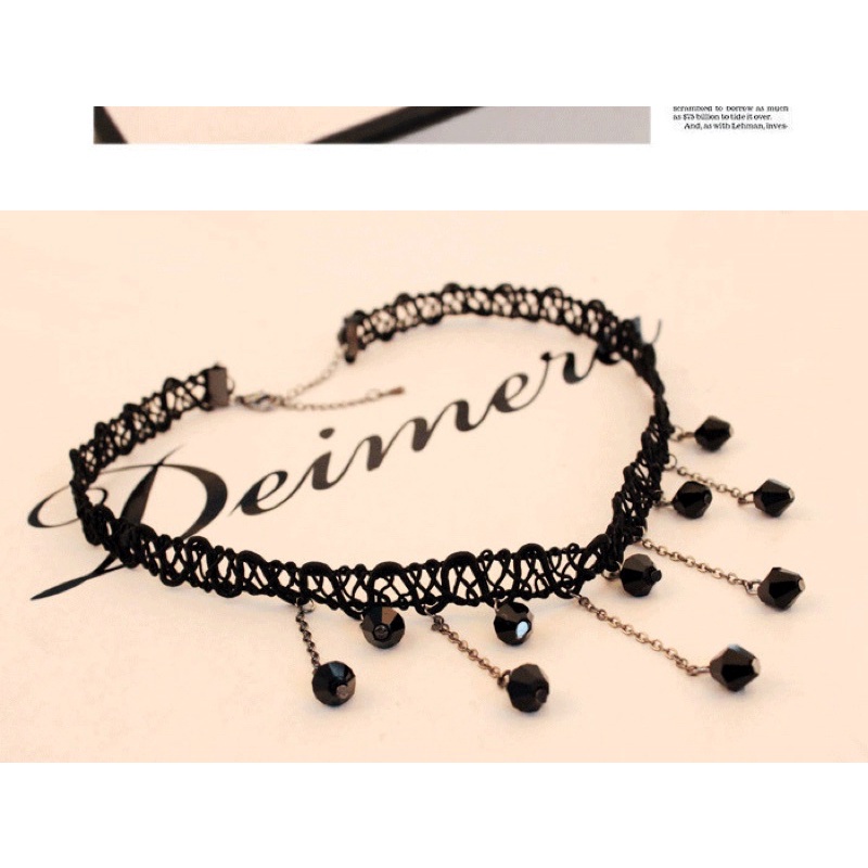 Choker necklace fashion wanita / Choker Kalung rantai wanita