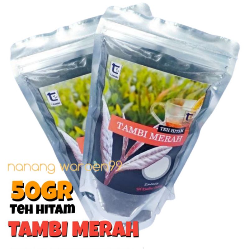 

TEH HITAM TAMBI MERAH 50GRAM