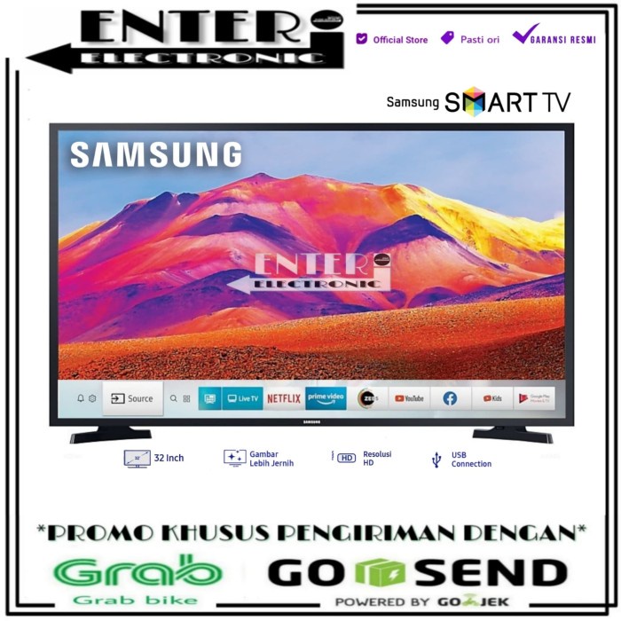 SAMSUNG LED TV 32T4500 - SMART TV LED 32 INCH DIGITAL TV UA32T4500 ORIGINAL