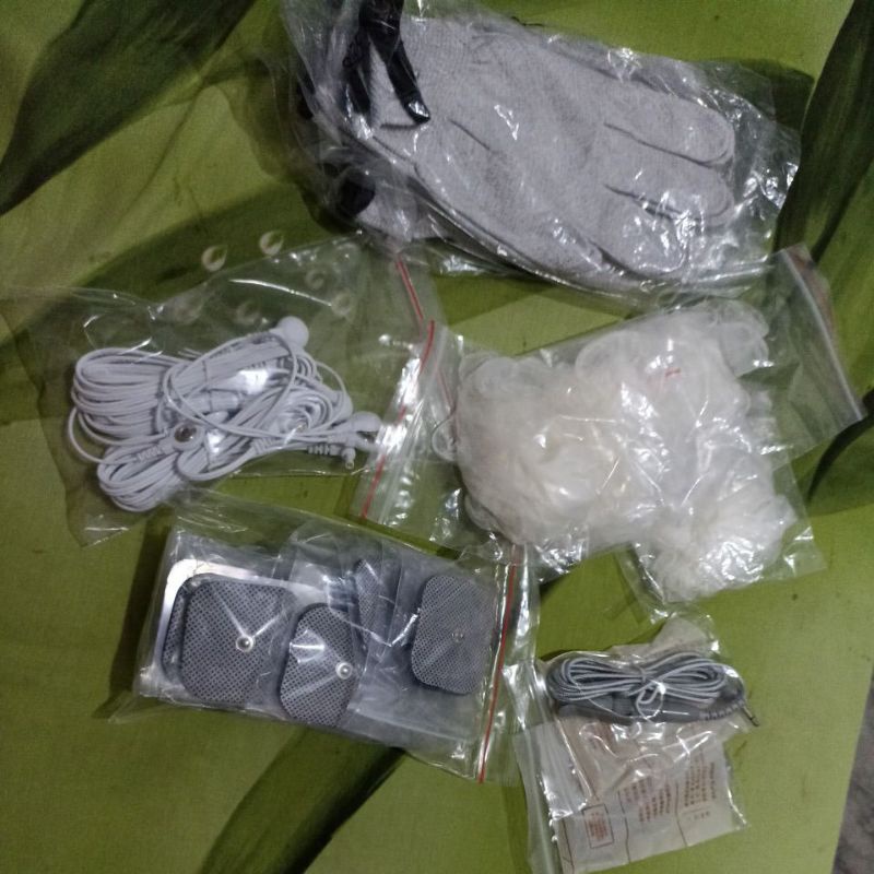 NEW STOCK sparepart terapi berkualitas fohoway pmd sarung tangan laser kabel elektropad pijat
