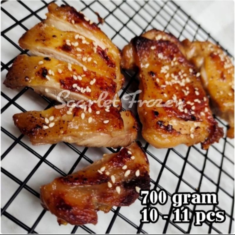 

Premium Tori Grill Chicken Teriyaki Thighs Ayam Fillet Teriyaki