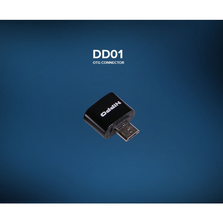 HIPPO Konektor OTG DD01 USB Port RA to Micro USB Compatible Device