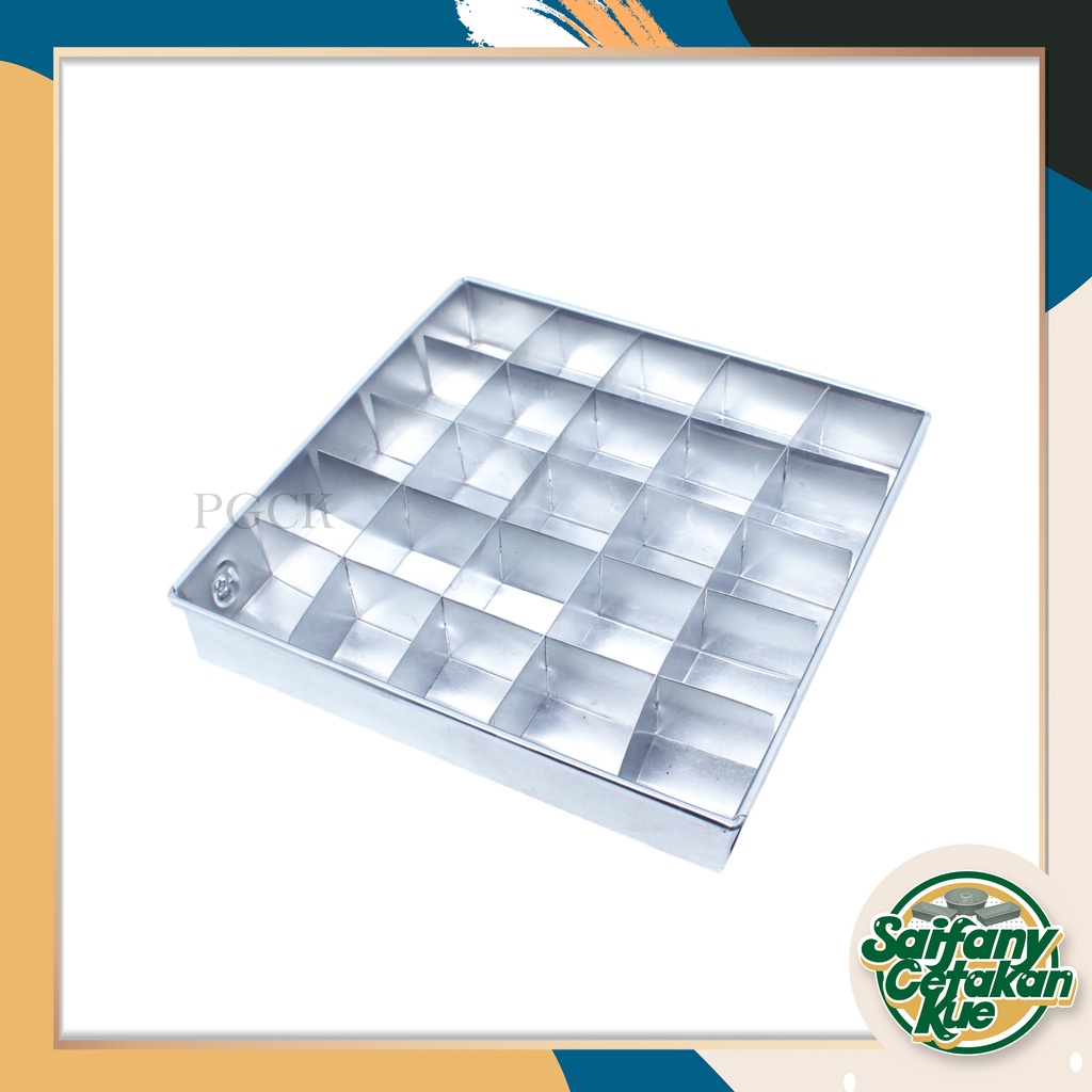 Loyang Brownis Sekat 24cm / Loyang Kotak Sekat Tebal