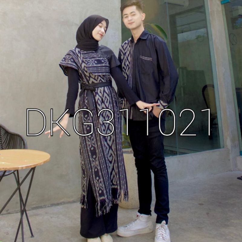 [Ready Stock] Baju tenun couple - baju tenun - dress tenun - dress Aurora - couple