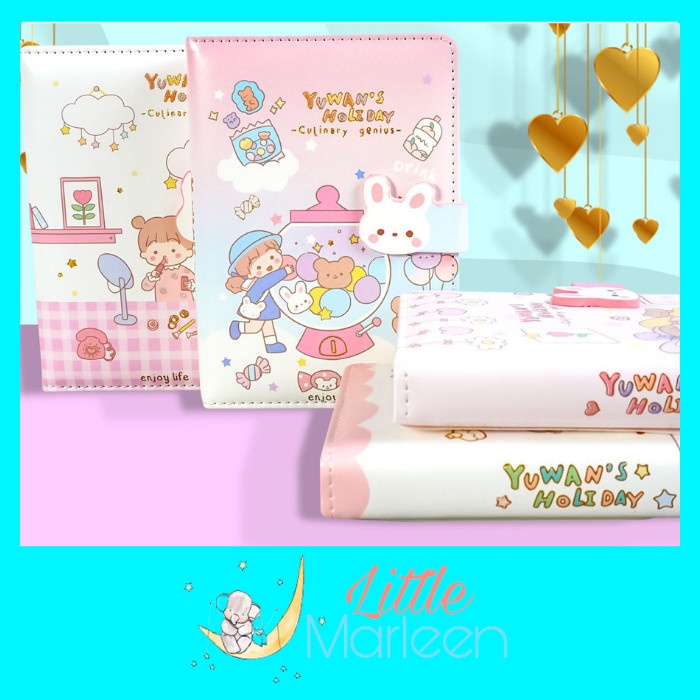 

Jurnal Magnetic Notebook Diary / Jurnal Agenda Buku Tulis / Planner / Buku