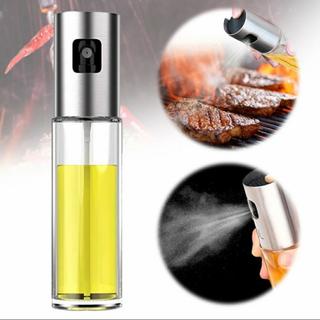 IKILOSHOP Oil Spray Bottle Botol Kaca Sprayer Minyak Cocok Untuk Air Fryer