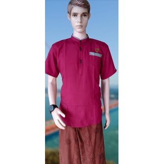 Baju Koko Kurta Tajol Bahan Katun Adem Serap Keringat