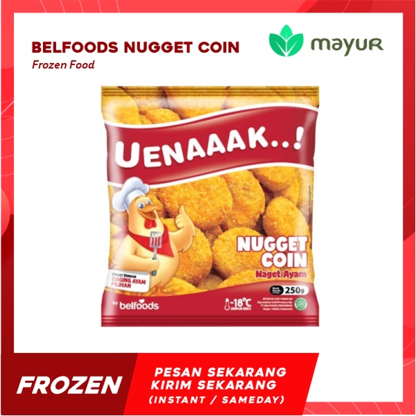 

Belfoods Nugget Coin - 250 gr
