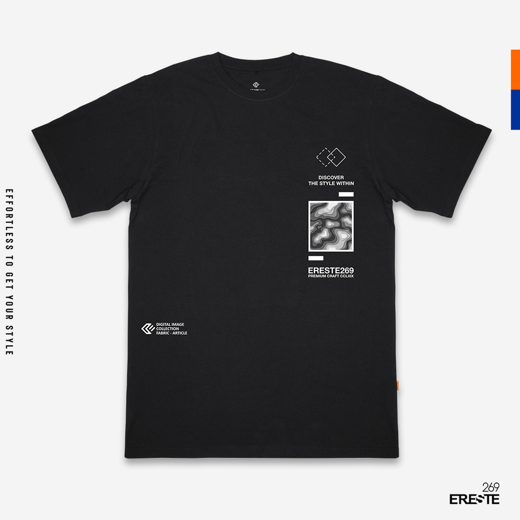 Ereste269 T-Shirt Short Sleeve Micro Black