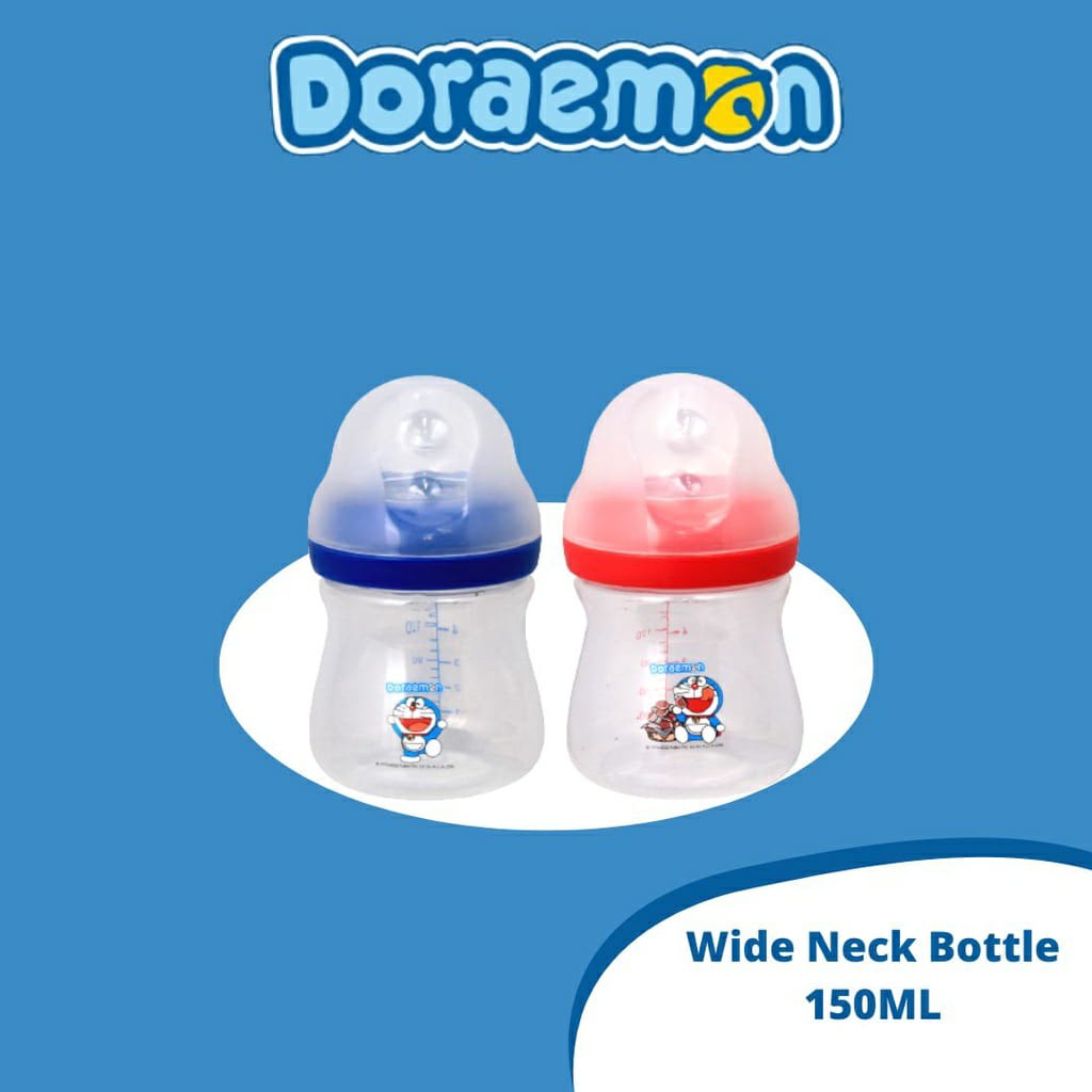 Doraemon Botol Susu Bayi Wide Neck Bottle(DOR-DB342 / DOR-DB382) 150ml - 250ml  Lusty Bunny Botol Susu