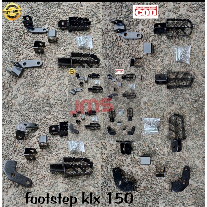 FOOTSTEP KLX 150 FOOT STEP KLX 150 INJAKAN KAKI KLX 150 BESI FOOTSTEP KLX 150 PIJAKAN KAKI KLX 150 B