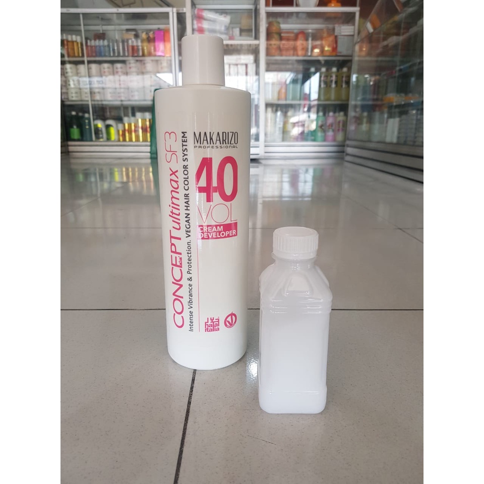 Makarizo Concept Ultimax Oxydant Cream Developer Makarizo 200ml (Kemasan Share/ Repacking)