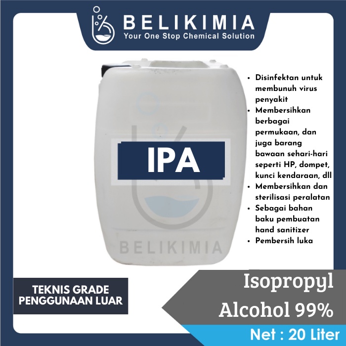 Alkohol 99% / Disinfektan 20 Liter