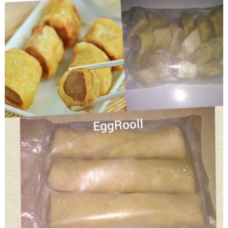 

Egg Roll chicken Kemasan repack Isi 3