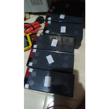 PROMO Baterai UPS Baterry panasonic UPS 12v(7,2ah) second normal