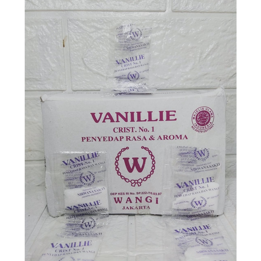 

VANILLIE SACHET 2 GRAM