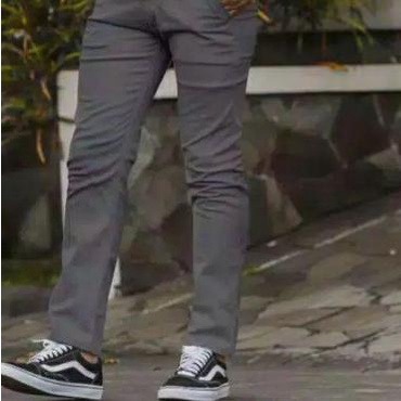 Celana Panjang Pria Celana Katun Polos Celana Panjang Katun