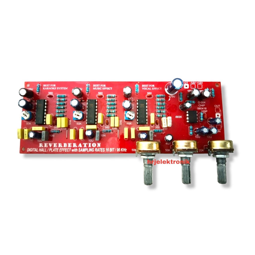 Kit Echo reverb 3 Potensio