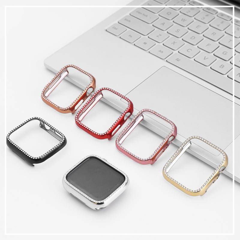 Case Bumper Pelindung Apple Watch Seri 8 7 6 5 4 3 2 1 SE SE2 Ukuran 45mm 41mm 44mm 42mm 40mm 38mm