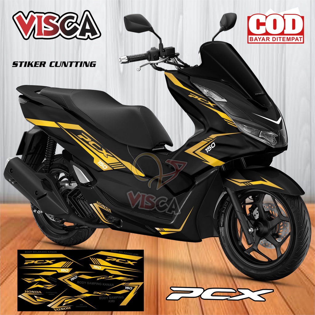 Jual Cutting Sticker Stiker Motor Keren Stiker Motor Pcx Stiker Motor Pcx Cutting