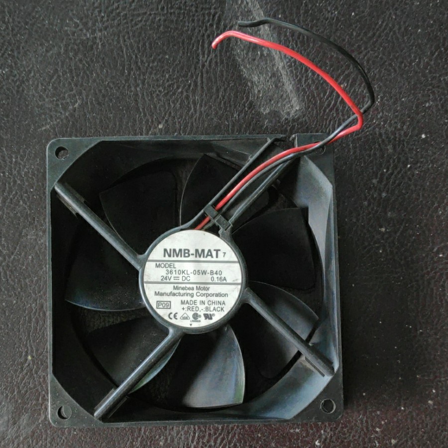 Kipas fan panel high speed 24V DC 9X9 9cm 0.16A
