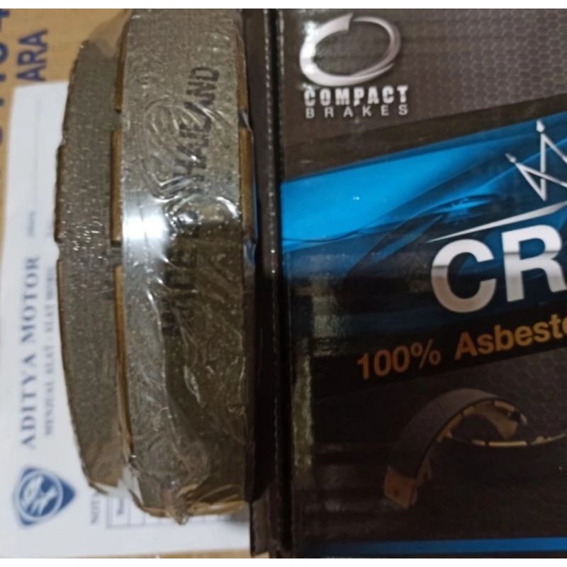 Kampas rem belakang Mitsubishi mirage