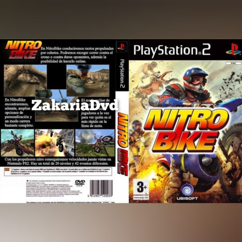 Kaset Ps 2 Nitro Bike