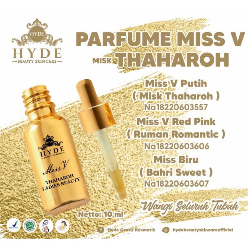 Parfum Miss V Thaharah Bpom by Hyde