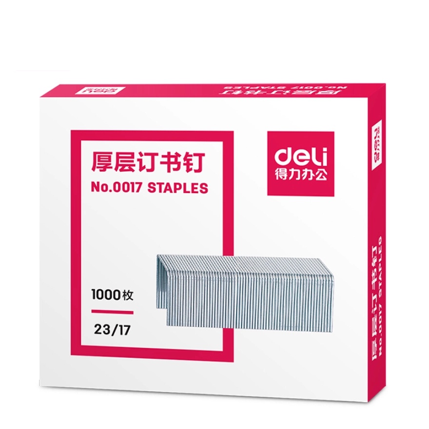 STAPLES ISI STAPLER JILID HEAVY DUTY 23/17 120 LBR DELI 0017 STEPLER JILID