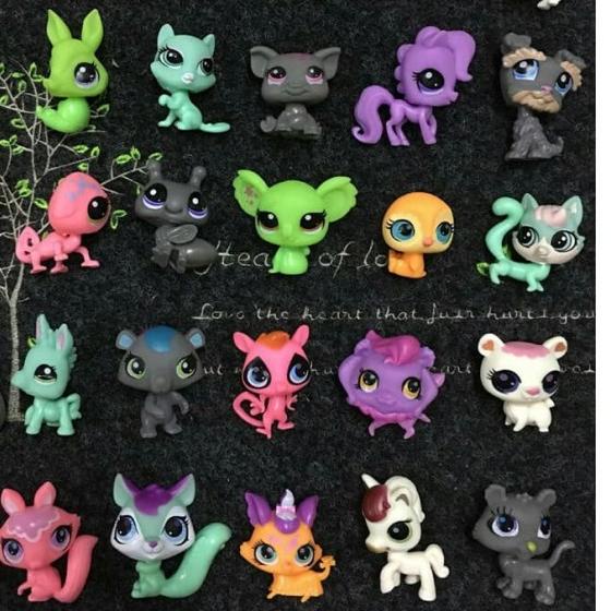 Littlest Pet Shop 1 set isi 6 pcs / Little Pet Shop
