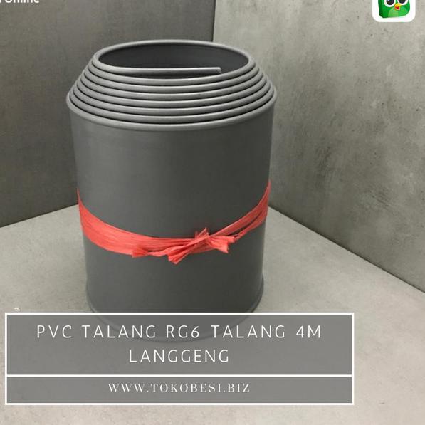 PVC Talang RG6 talang 4m Langgeng