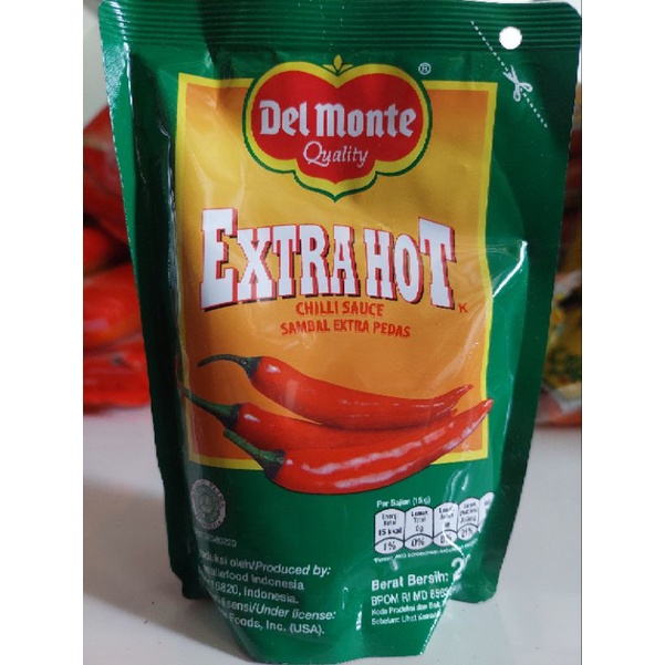 

Del Monte Saus Extra Hot 200g