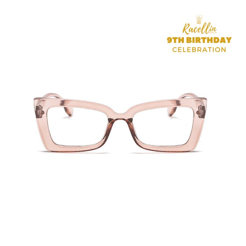 Racellin Eyewear - Glazy Frame Cat Eye Kotak