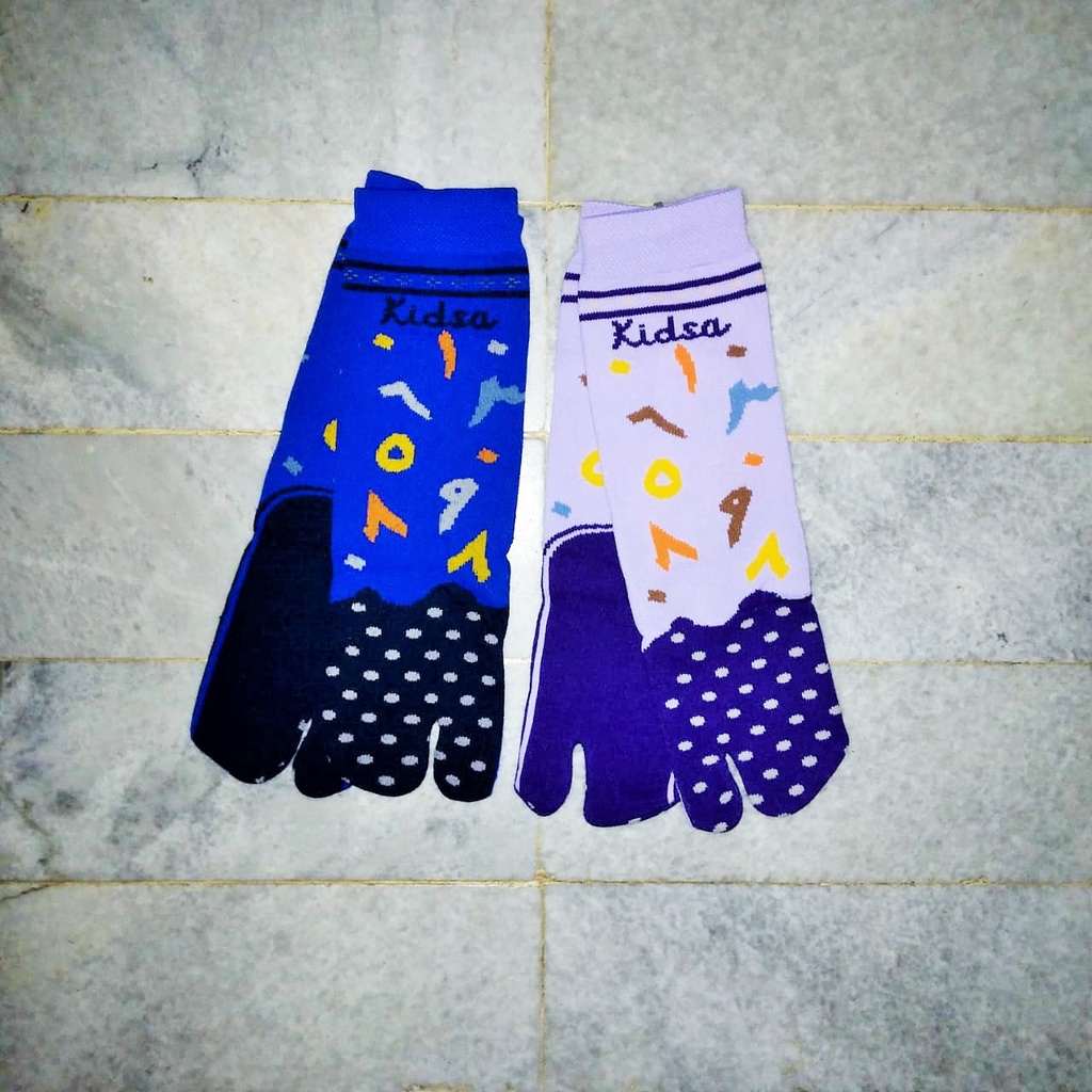 Kaos kaki kanik anak kidsa laki laki perempuan motif smile picnic space sunflower aljabar flower polkadot traveli alfabet