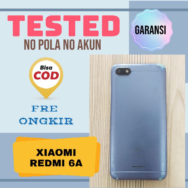 Mesin Xiaomi Redmi 6A Normal Tested Unit