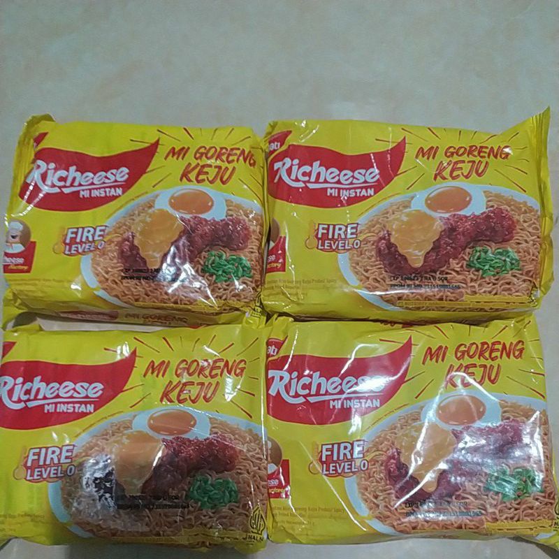 

Richeese Mie Instan (Mie Goreng Keju) Level 0