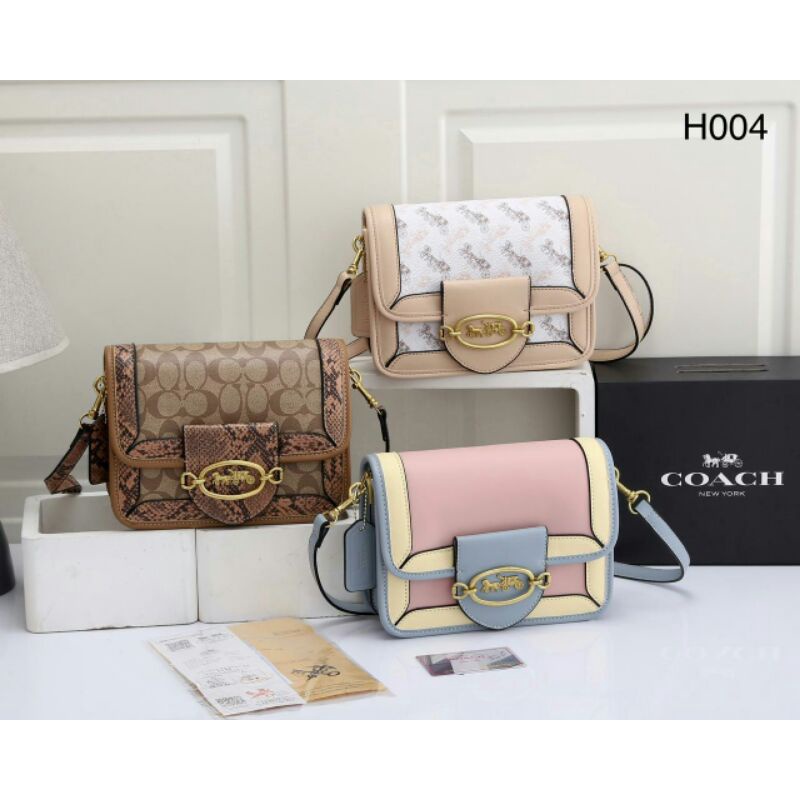 Ready stok tas wanita import codeH004(With Magnet Box kirim + Free Bubble Wrap)