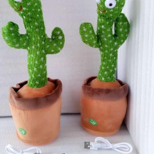 boneka kaktus goyang bisa bicara