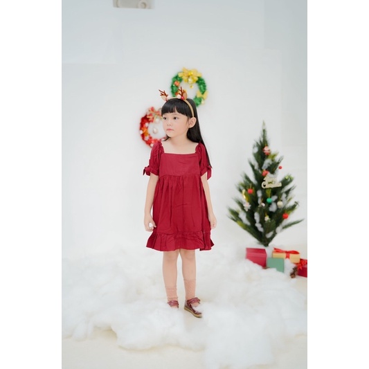 CAROL DRESS HaloArlo 1-4thn / Dress Anak