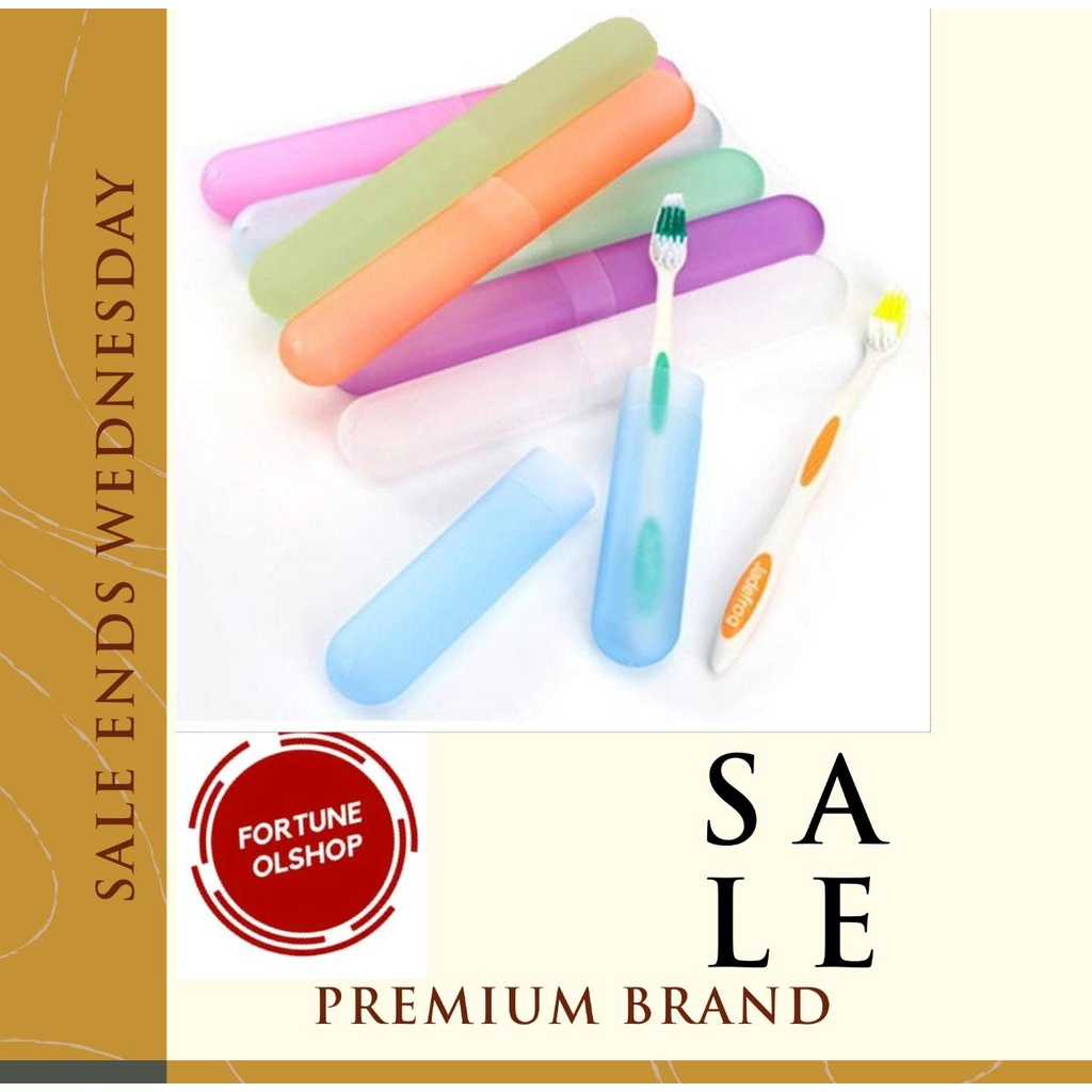 (FO)Tempat Box Kotak Sikat Gigi Portable - Travel Toothbrush Case