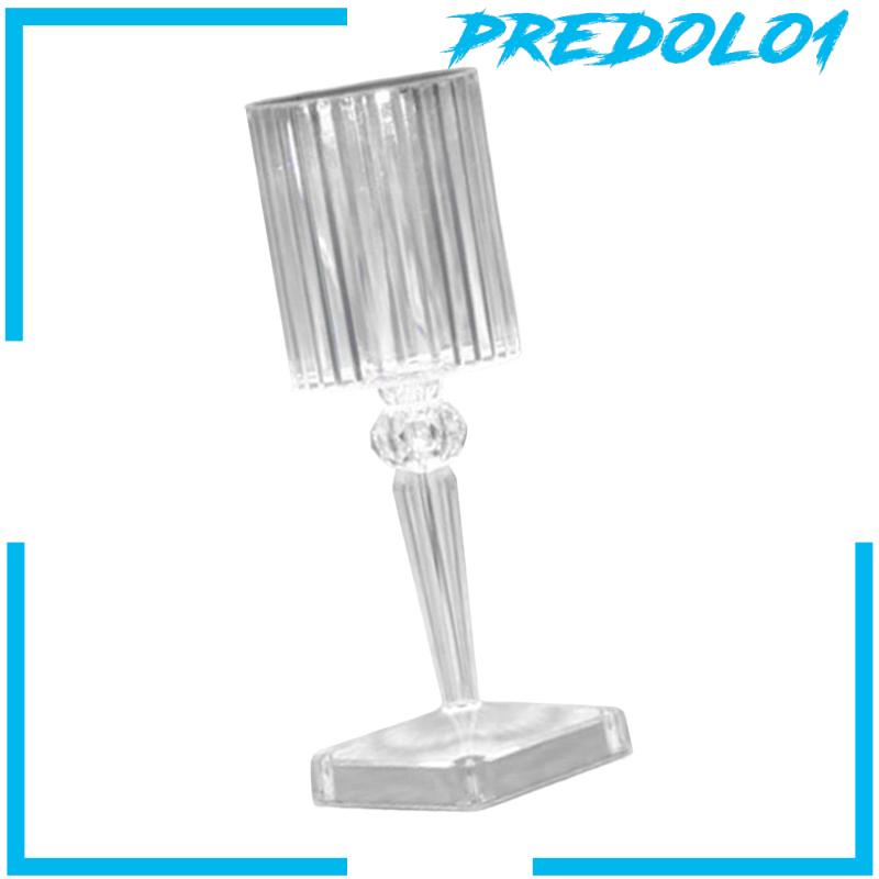 Predolo1 Lampu Meja Led USB Bentuk Bola Kristal Untuk Samping Tempat Tidur / Kantor