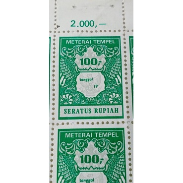 

Meterai Seratus Tahun 1981,1982,1983,1984,1985 (S163)