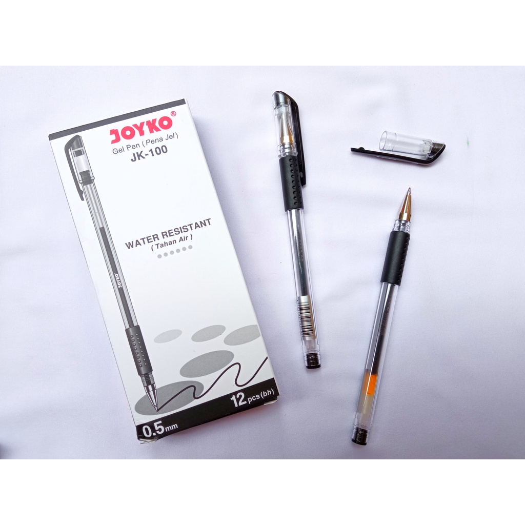 

PULPEN/BULPEN/BALLPOINT/PEN GEL INK JOYKO TEBAL HITAM