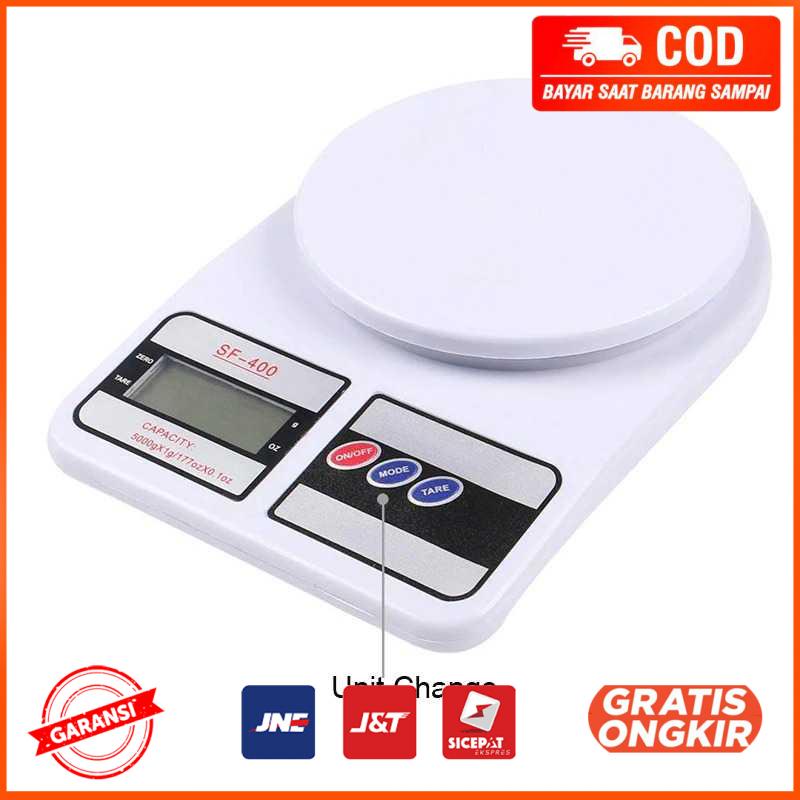 Timbangan Dapur Mini Digital Scale 10kg Akurasi 1g SF400